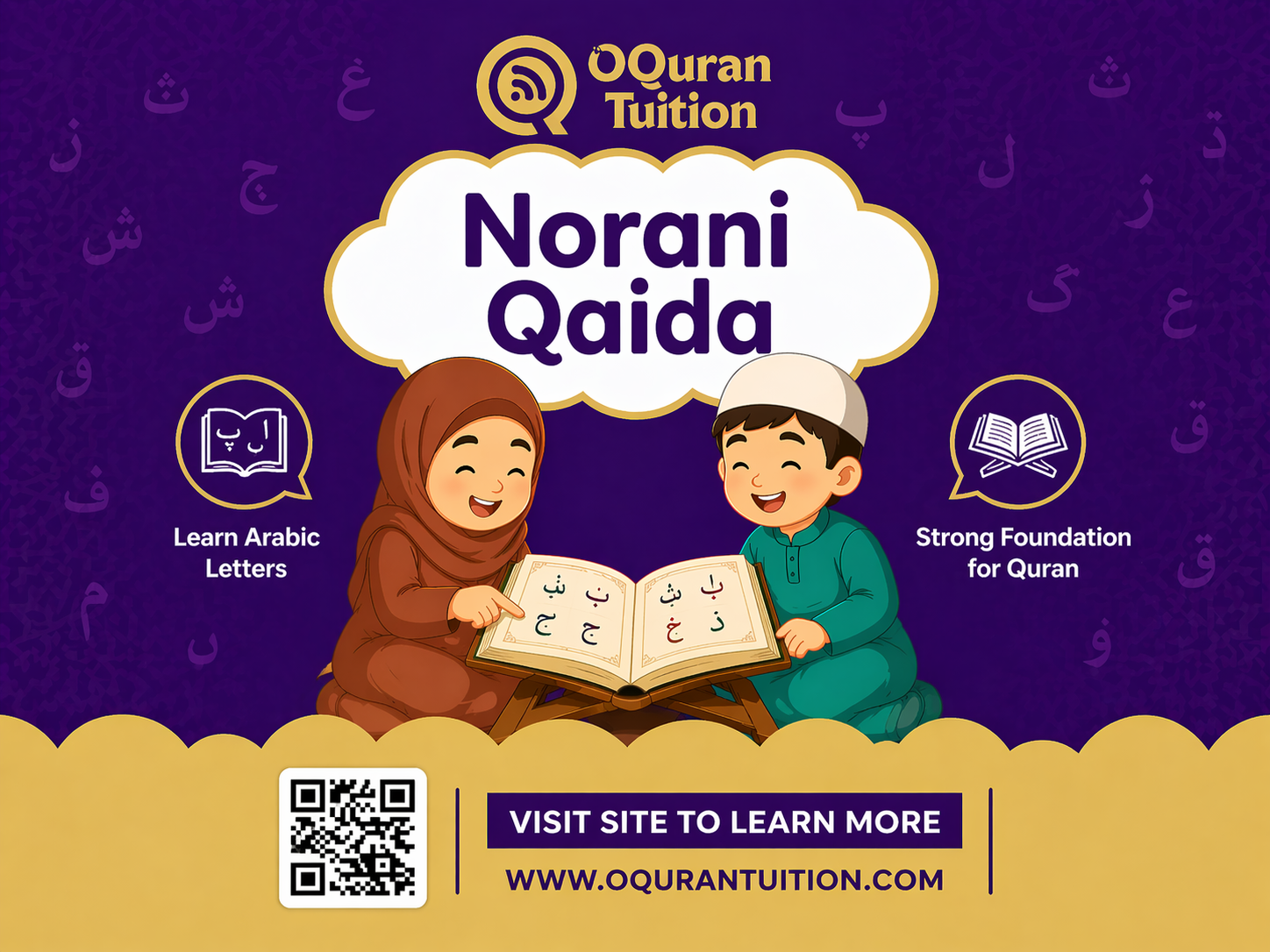 Online Norani Qaida course in Austin